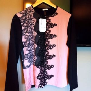 Lace blouse top